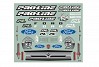 PRO-LINE PRECUT 1956 FORD F100 CLEAR SHELL FOR KRATON 8S