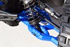 RPM FRONT A-ARMS BLUE FOR ASSOCIATED MT8