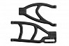 RPM EXTENDED LEFT REAR A-ARMS FOR TRAXXAS SUMMIT & REVO - BLACK