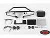 RC4WD ROUGH STUFF METAL FRONT BUMPER FOR RC4WD TRAIL FINDER 2 (HELLA & IPF ROUND LIGHTS)