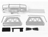 RC4WD TRIFECTA FRONT BUMPER, SLIDERS & SIDE BARS FOR LAND CRUISER LC70 BODY (SILVER)