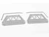 RC4WD TRIFECTA FRONT BUMPER, SLIDERS & SIDE BARS FOR LAND CRUISER LC70 BODY (SILVER)