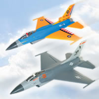 New - Alfa Model Electric F16-C Jet Fighters
