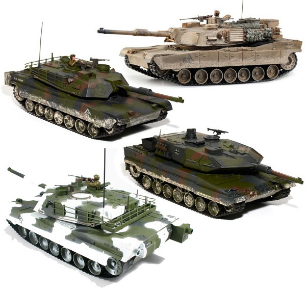 Radio control tanks