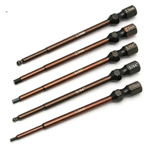 1/4" 5-Piece Power Tool Set