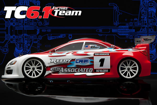 Team Associated TC6.1 Factory Team 1/10th Scale Electric Touring Car