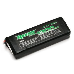 1300mAh 6.6V LiFe RX/TX LiFe Battery