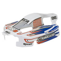 RC8RS RTR Pre-printed Bodyshell - White