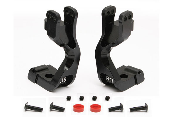 Team Associated&nbsp;RC8 Vertical Caster Block, 16deg