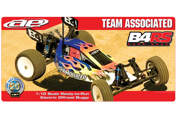 Team Associated B4 RS 'Race-Spec' RTR 1/10th Scale Electric Racing Buggy