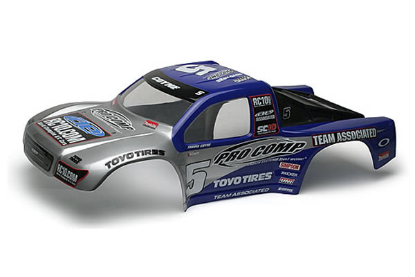 Team Associated&nbsp;Officially Licensed Short Course (Pro comp) Bodyshell for AE SC10 & Traxxas Slash