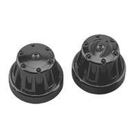 Hub Cover Set (4) - Black