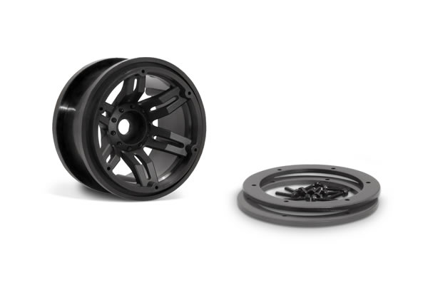 Axial&nbsp;2.2 Rockster Beadlocks - Black