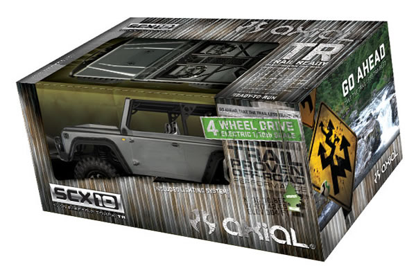 Axial Racing&nbsp;SCX10 - TR (Trail Ready) RTR 1/10th Scale Electric 4WD Rock Crawler