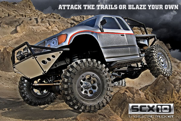 Axial Racing&nbsp;SCX10 1/10th Scale Crawler Kit with Trail Honcho Body