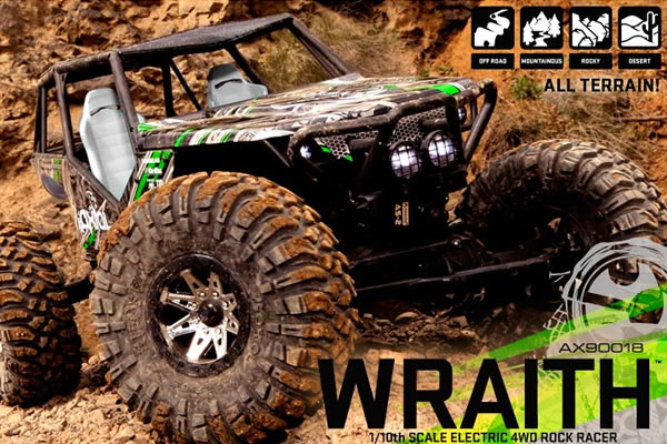 Axial&nbsp;Wraith RTR 1/10th Scale Electric 4WD Rock Racer