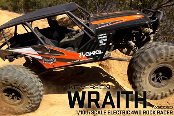 Axial&nbsp;Wraith 1/10th Scale Electric 4WD Rock Racer Kit
