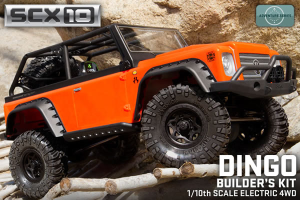 Axial SCX10 w/Dingo Body 1/10th Scale Electric 4WD Truck - Builders Kit