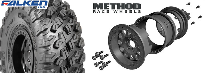 WildPeak All Terrain Tires and Method Race Wheels