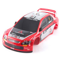 R14 Pre-Painted Mitsubishi WRC Bodyshell