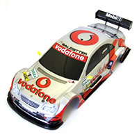 GT14 Pre-Painted Vodafone AMG Mercedes Benz Bodyshell