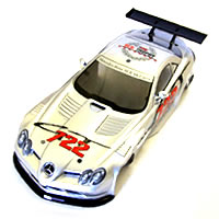 GT14 Pre-Painted Mercedes Benz SLR GT Bodyshell
