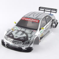 GT14 Pre-Painted Mercedes C-Klasse DTM Bodyshell