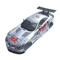 M14 Pre-Painted Mercedes Benz SLR GT Bodyshell