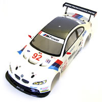 GT14 Pre-Painted BMW M3 GT-2 2009 (Rahal Letterman) Bodyshell