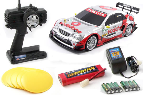 Carisma&nbsp;GT14 Vodafone AMG Mercdes Benz 1/14th Scale 4WD Electric RTR GT Car