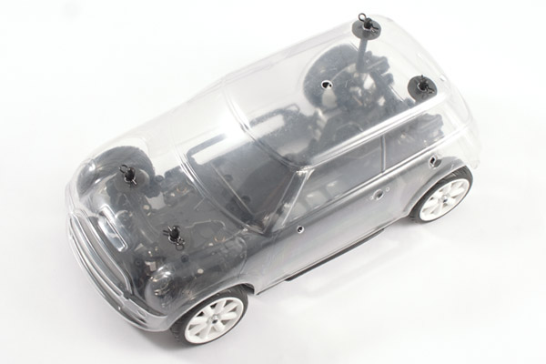Carisma&nbsp;GT14  Mini Cooper S ARTR 1/14th Scale Kit with Clear Bodyshell