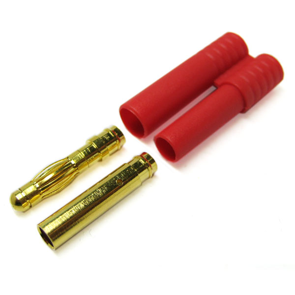 4.0mm Gold Connector with Housing