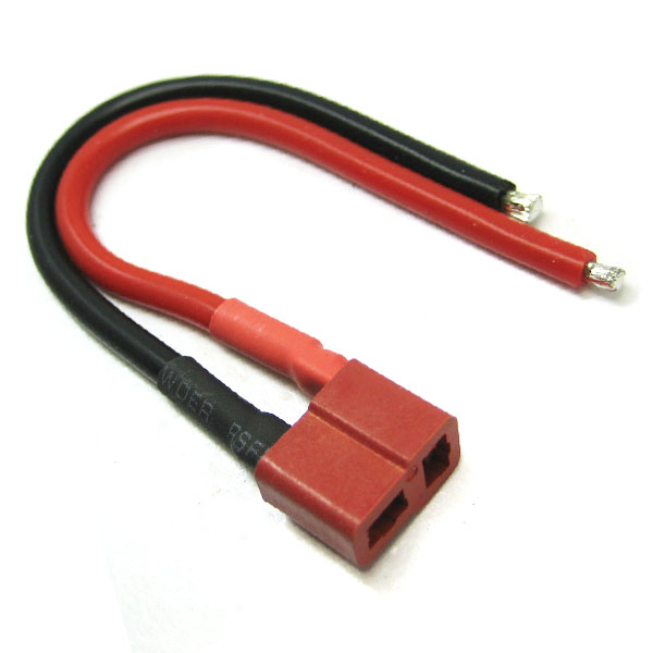 Female Deans Connector with 10cm 14AWG Silicone Wire