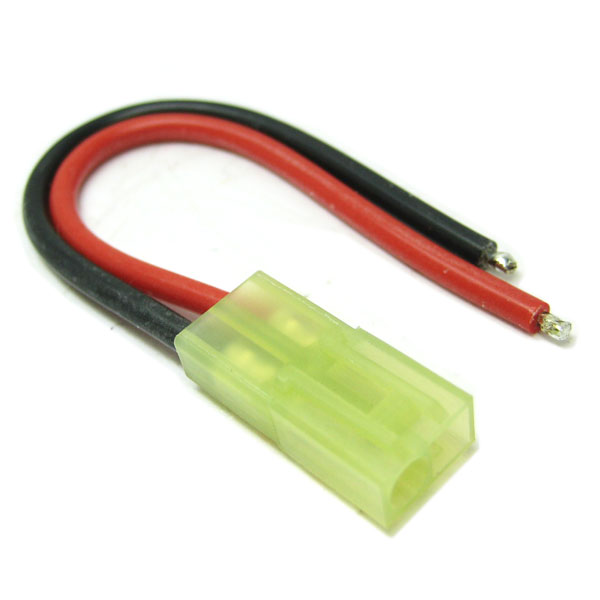 Female Tamiya Connector with 10cm 18AWG Silicone Wire