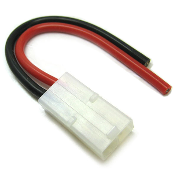 Female Balance Connector with 10cm 14AWG Silicone Wire