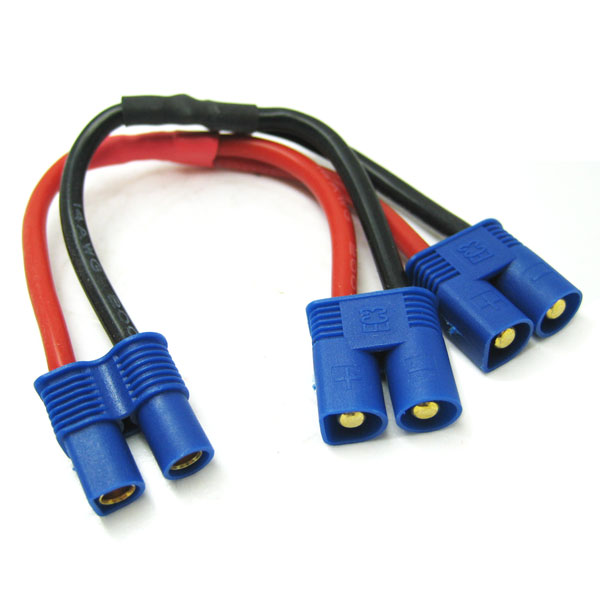Battery Harness for 2 Packs in Parallel Adaptor