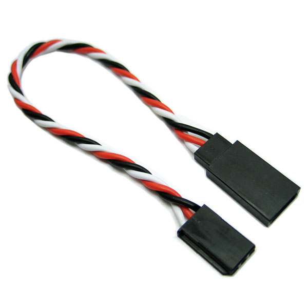 22AWG Futaba Twisted Extension Wire - 10cm
