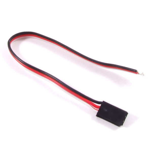 22AWG Futaba Straight Servo Wire - 15cm
