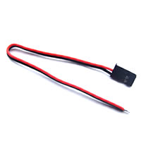 22AWG Futaba Straight Battery Wire - 15cm