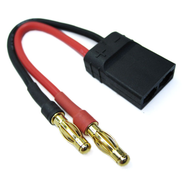 Female Traxxas Plug to Two 4.0mm Male Connector Adaptors