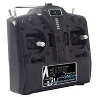 Pulse EX6G 6-channel 2.4ghz FHSS Proportional Radio System - Mode 2
