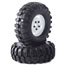 Fastrax 'Snake' 1.9" Crawler Tyres on Scale Wheels (2)