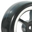Fastrax 5-Spoke Drift Wheel & V2 Tyre Set (4) - Chrome