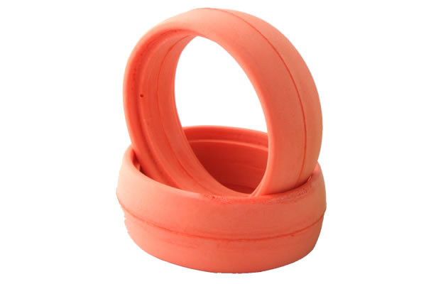 Fastrax&nbsp;1/8th Moulded Inserts (2) Soft - Orange