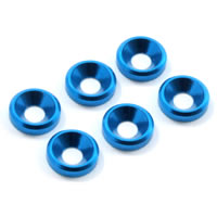 M3 CSK Washers - Blue