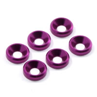 M3 CSK Washers - Purple