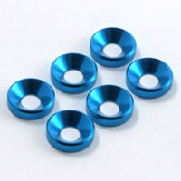 M4 Shim Washers (6) - Blue