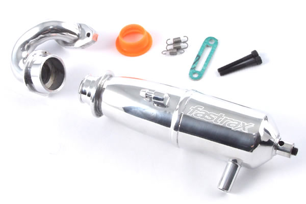 Fastrax&nbsp;Kyosho 1/10th Side Exhaust Tuned Pipe & Manifold Set
