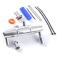 Hpi Savage Twin Tuned Pipe & Manifold Set for 32-36