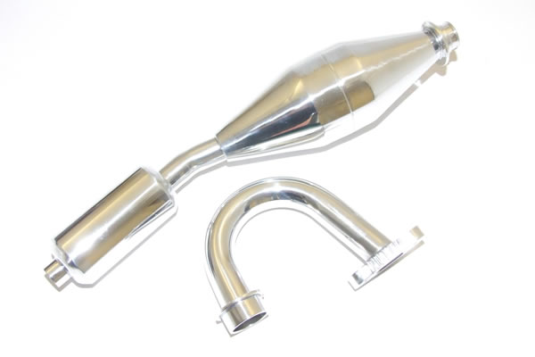 Fastrax&nbsp;1/5th Scale 2wd FG/HobbyPro/XRC Pipe & Manifold Set
